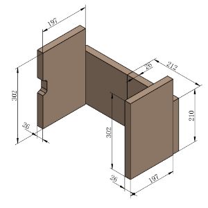 BR129 - Elcombe 5  - Full Brick Set
