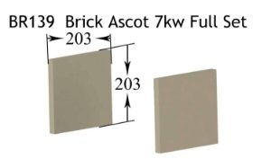 Ascot 7 - Brick Full Set