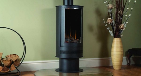 Electric Ashurst Barrell Stove