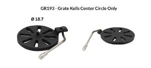 GR193 - Grate Kells Center Circle Only