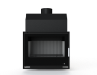 Portimao 16kW Boiler Black Glass