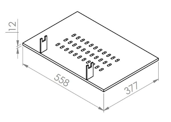 GR087 - Faro 700 16kW - Grate (Full Set)