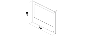 Glass Portimao 900 Eco Design (839x484x4)