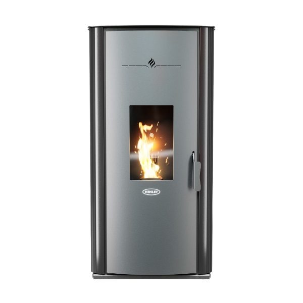 ELM 20Kw Pellet Stove Boiler Black