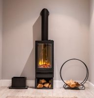 Electric Bramshaw Stove- Log Storage